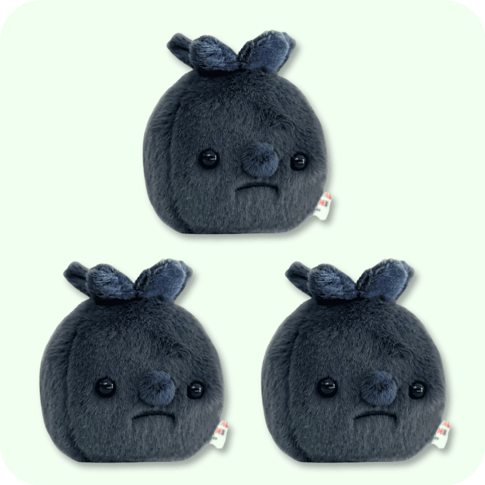 Forgotten Blueberry Plush 3PCS Forgotten Blueberry Plush 3PCS